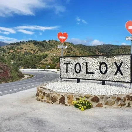 Heart Of The Pueblo, Tolox, Sierra De Nieves Prázdninový dům